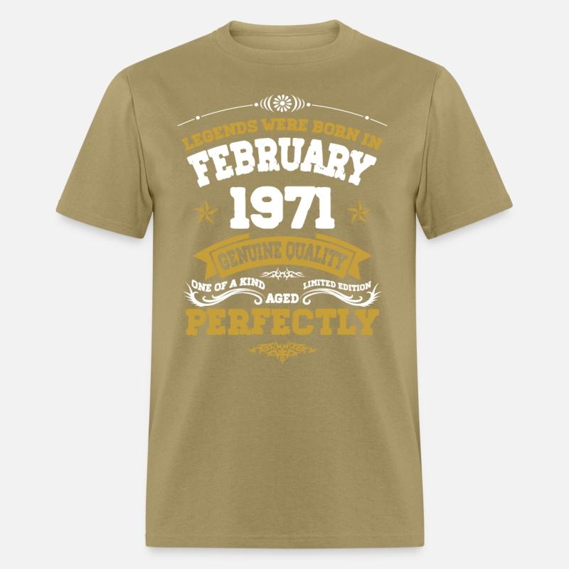 Vintage Aged To Perfection Ferbuary 1971