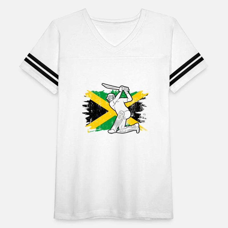 Vintage Cricket Jamaica Flag Jamaican Pride
