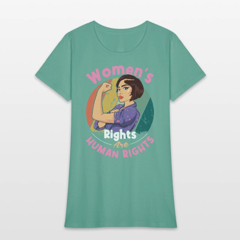 Vintage Human Rights Feminist Right Women Equality