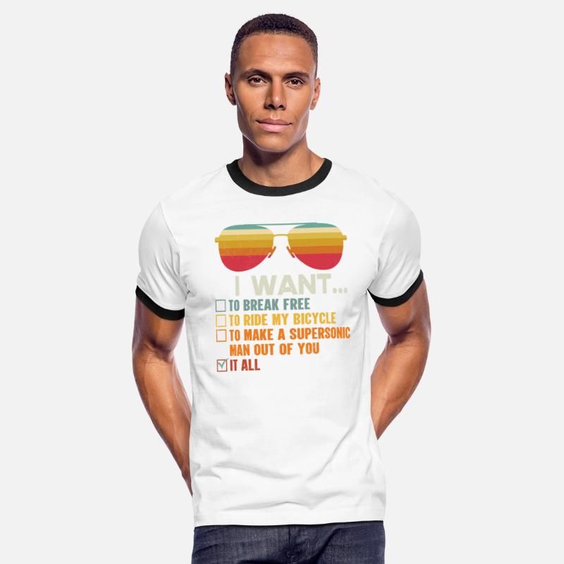 Vintage i want to break free to ride my bicycle