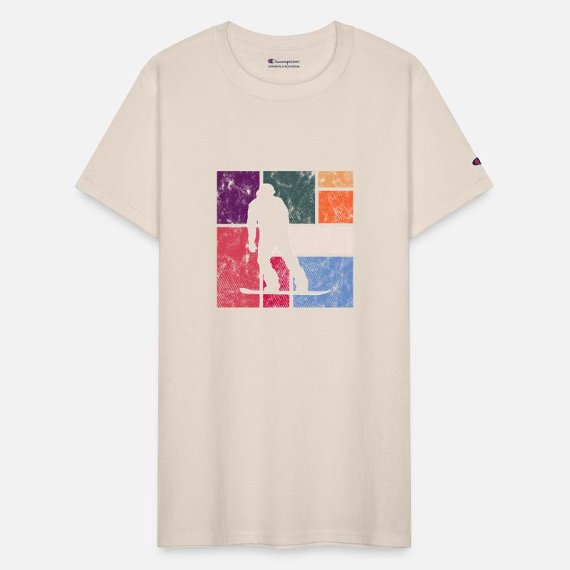 Vintage Snowboarder – Retro Winter Sports