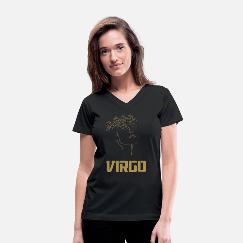 Virgo Zodiac Sign, astrology design, the virgin