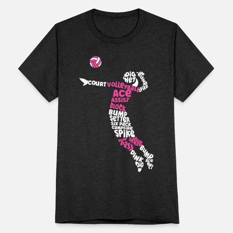 Volleyball Player Team Word Cloud