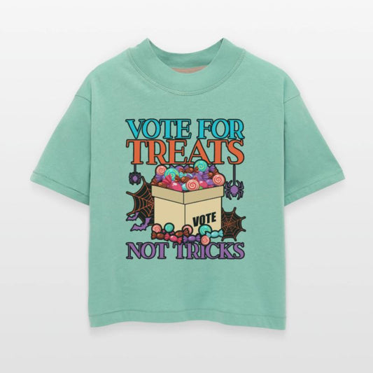 Vote For Treats Not Tricks Halloween Meme Voting