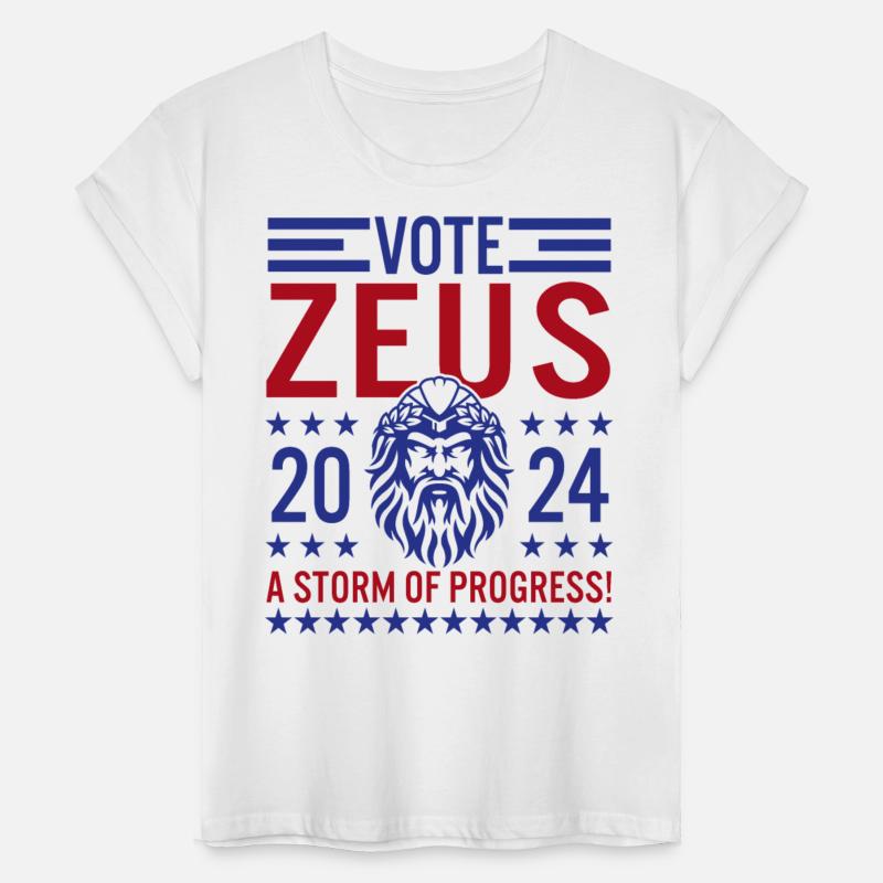 Vote For Zeus 2024 Funny Greek Mythology