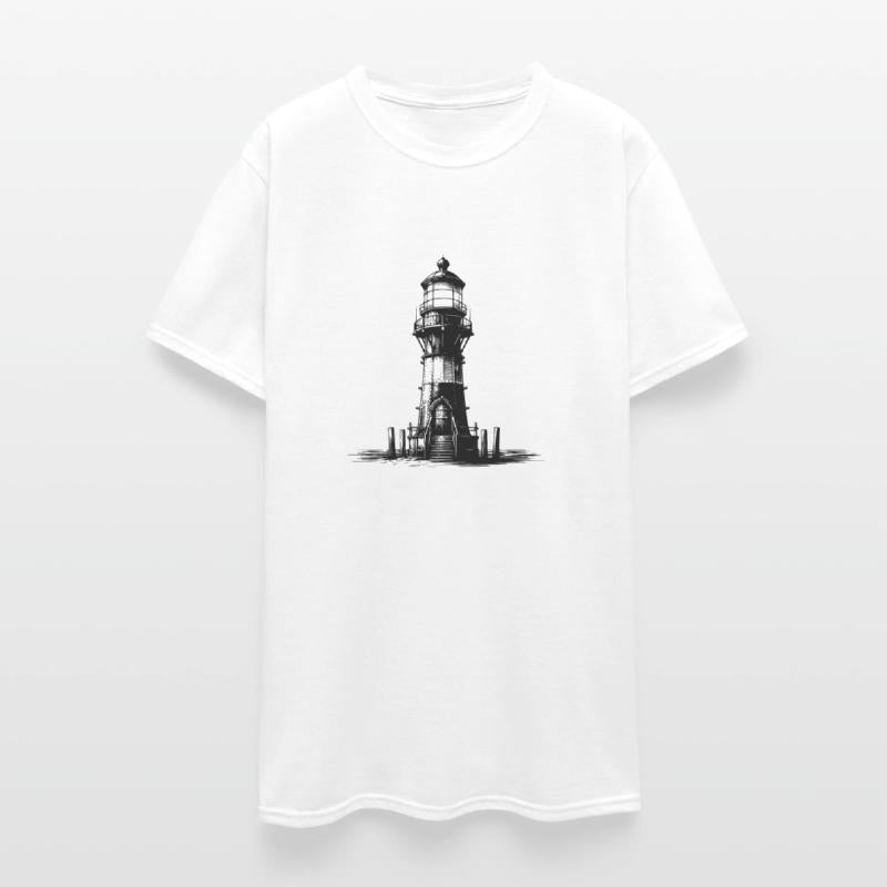 Wadden Sea Lighthouse On The Coast