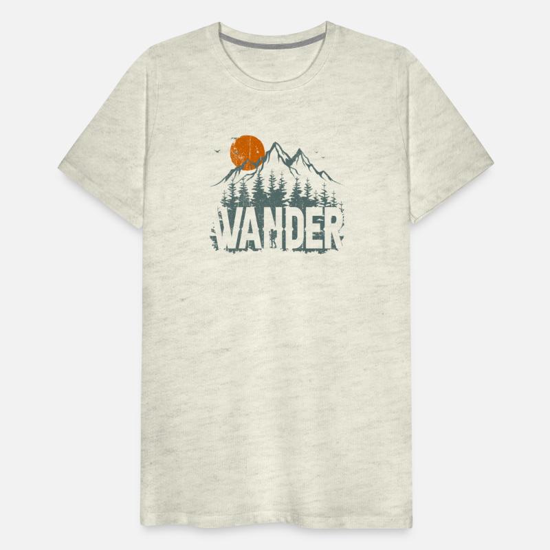 Wander – Minimalist Nature Explorer Graphic