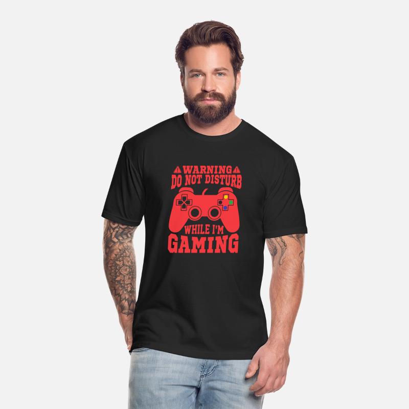 WARNING DO NOT DISTURB WHILE I' M GAMING GAMER FUN