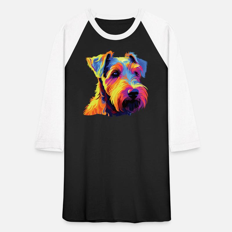 Watercolor Colorful Welsh Terrier