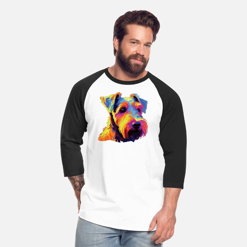 Watercolor Colorful Welsh Terrier