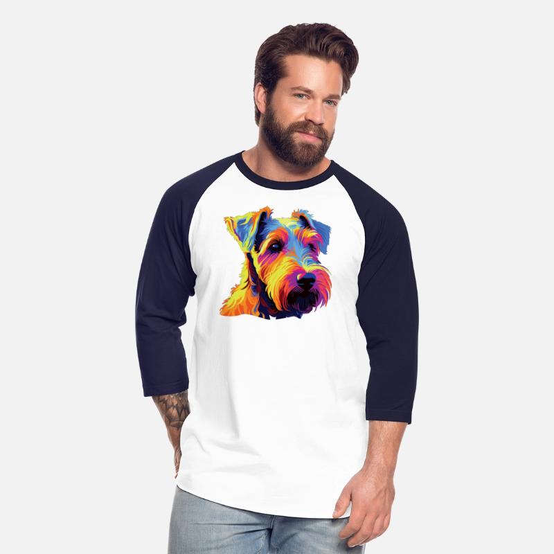 Watercolor Colorful Welsh Terrier