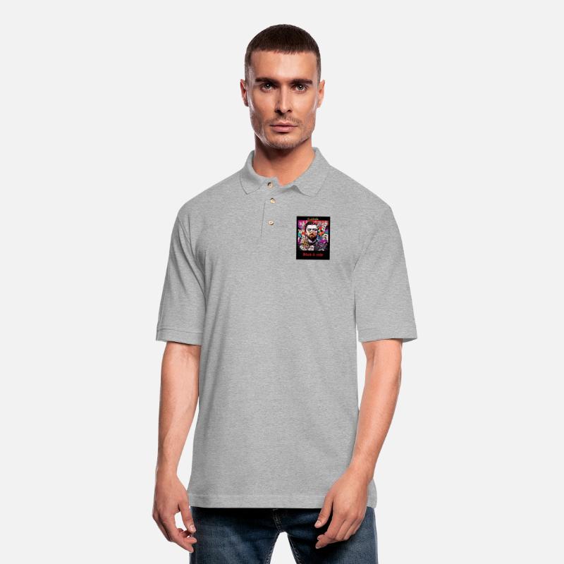 Wealth and Power Graffiti Art black&riche