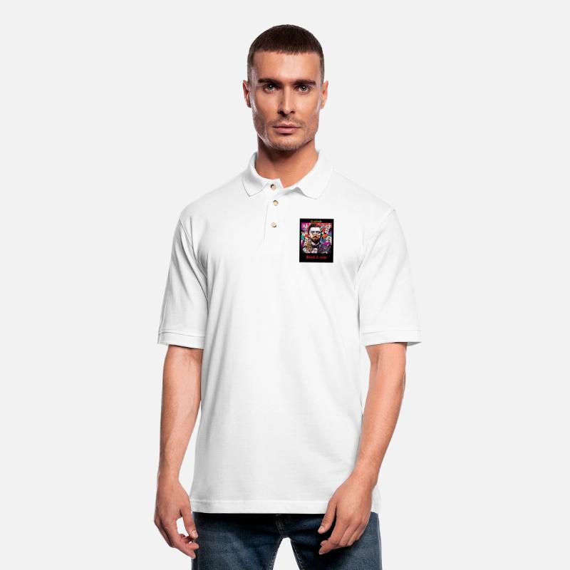 Wealth and Power Graffiti Art black&riche