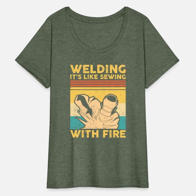 Welding Like Sewing With Fire Metal Welding