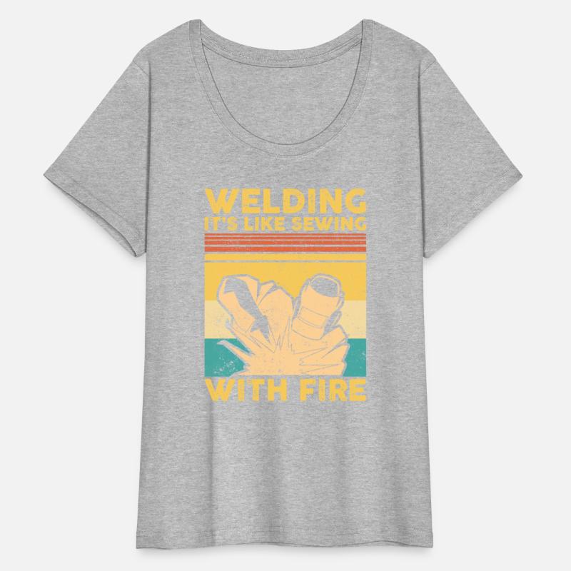 Welding Like Sewing With Fire Metal Welding