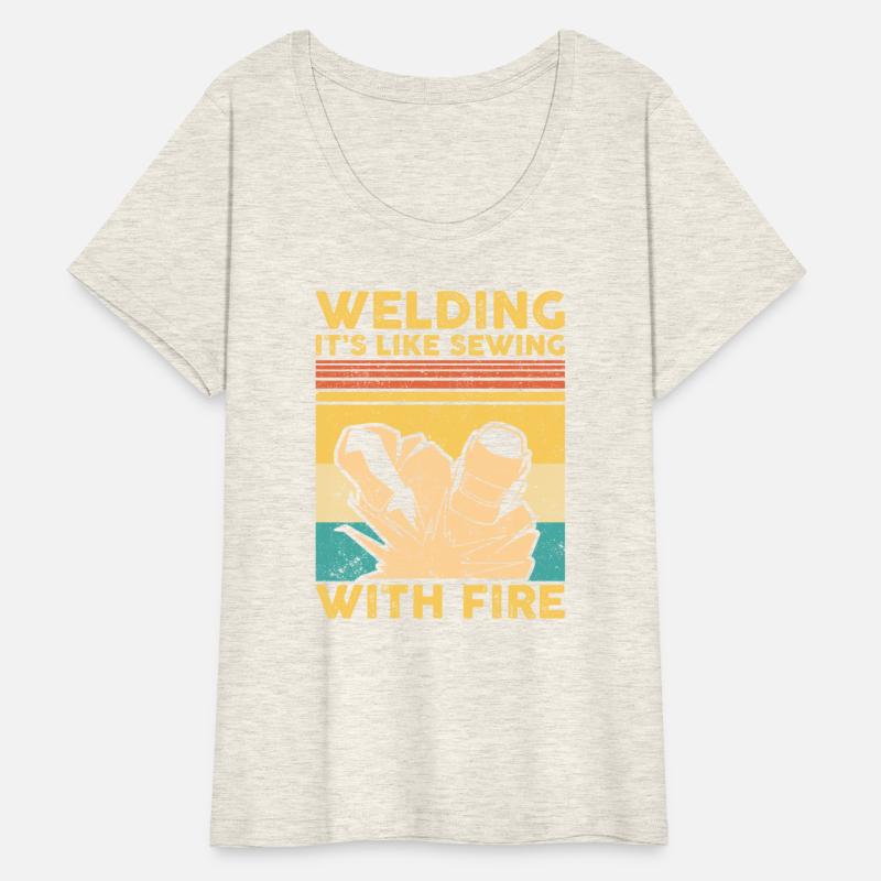 Welding Like Sewing With Fire Metal Welding