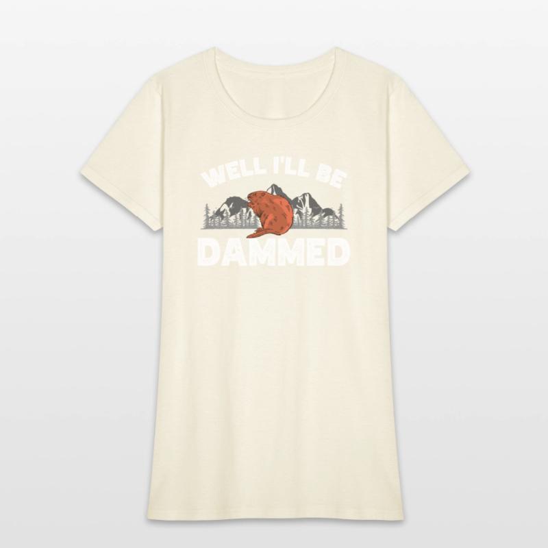 Well I'll Be Dammed Wildlife Animal Rodent Beaver