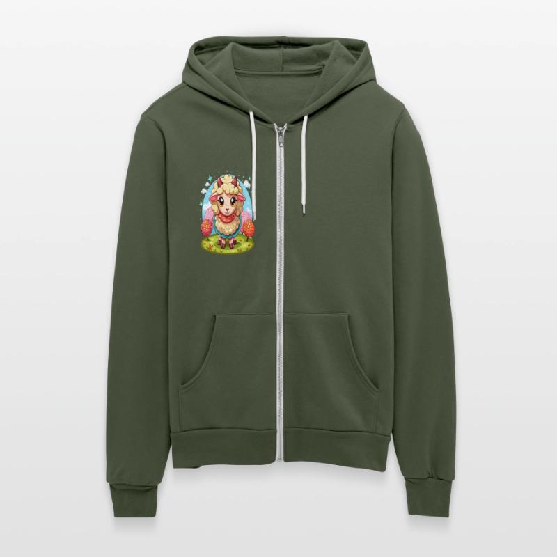 Whimsical Meadow Sheep