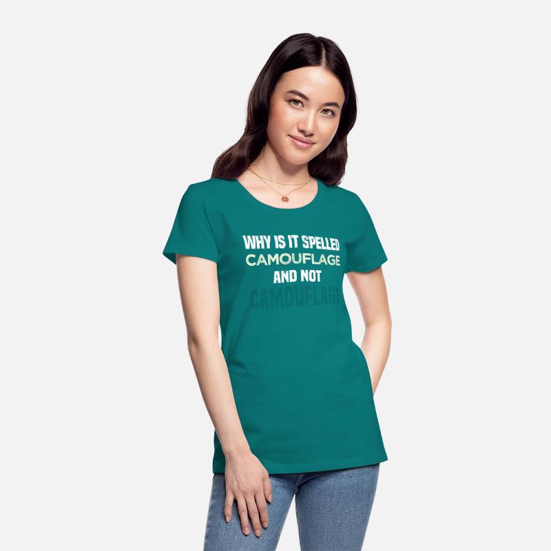 Why is it spelled camouflage and not -bad dad joke