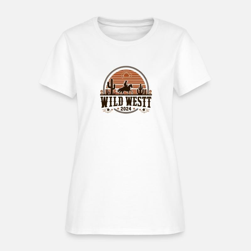 Wild West 2024 cowboy horse sunset motif 3