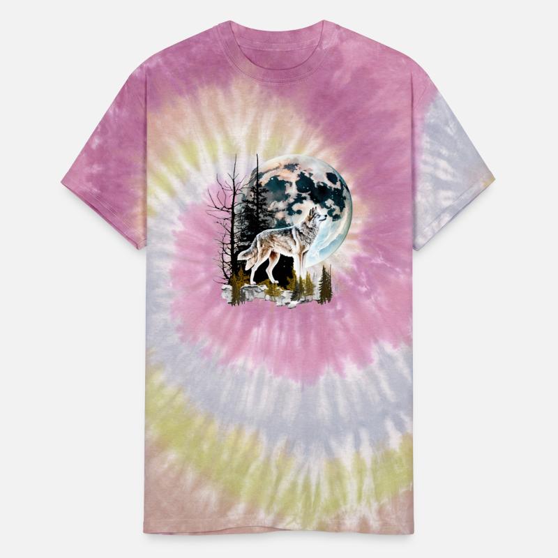 Wolf Moonlight Forest Wild Werewolf Watercolor 2