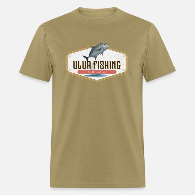 Worth The Scars, Ulua Fish Fishing Fisherman Funny