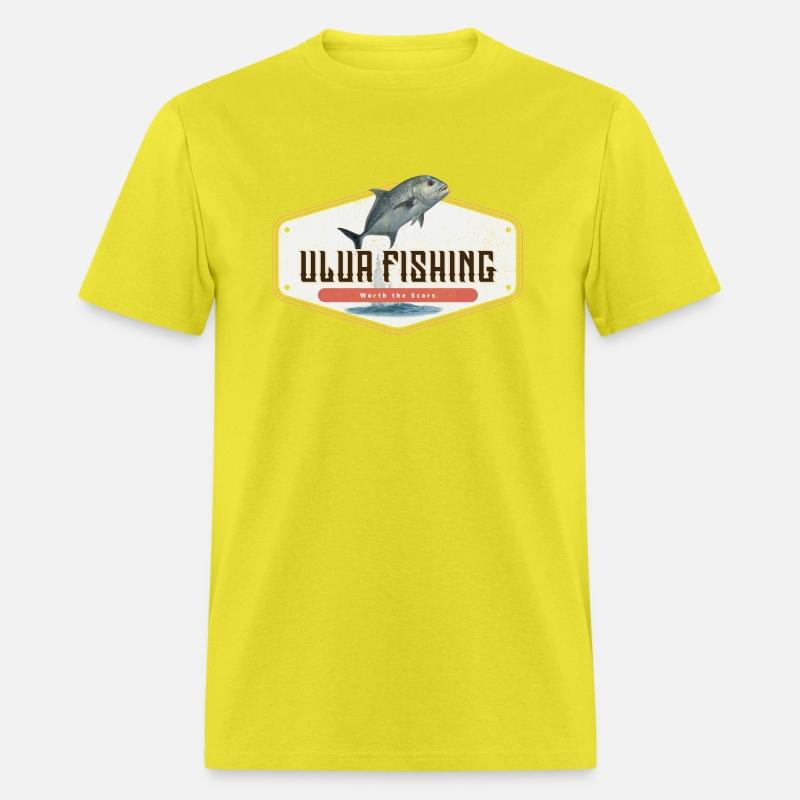 Worth The Scars, Ulua Fish Fishing Fisherman Funny