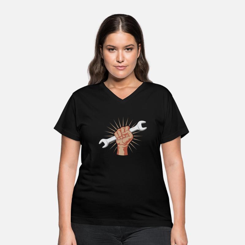 Wrench Power Fist Mechanics Mechanical