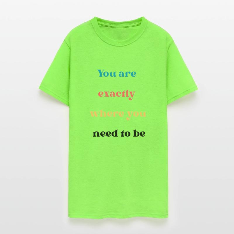 You are exactly where you need to be