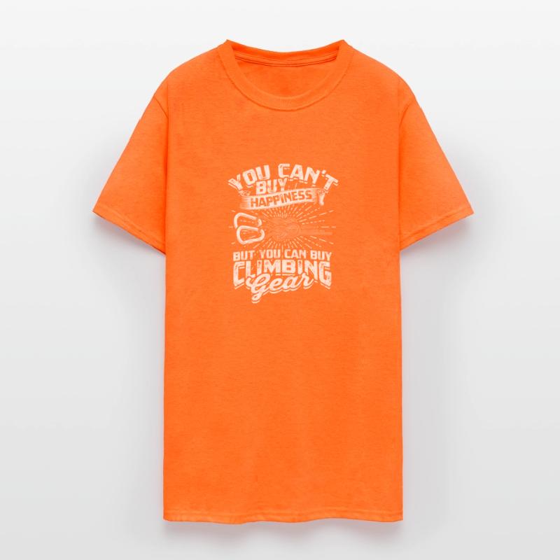 You can't buy happiness, but buy climbing gear -