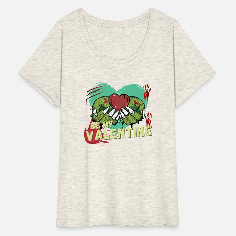 Zombie be my Valentine Hands Heart